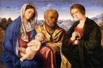 Винченцо Катена. Святое семейство со святой женой. Около 1501-1504. Будапешт. Музей изобразительных искусств